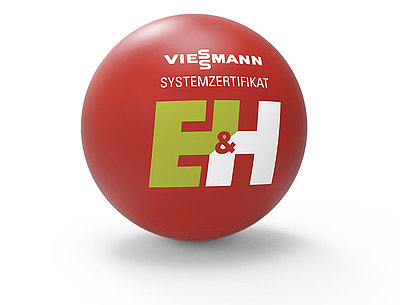 [Translate to Tschechisch:] Logo Systemzertifikat Energie & Heizung von Viessmann